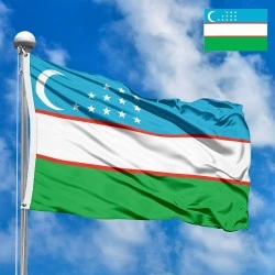 Flag of Uzbekistan