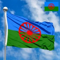 Flagge der Zigeuner (Römer)