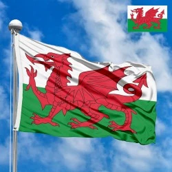 Flagge von Wales