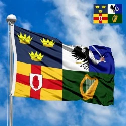 Flag of the four provinces of Ireland
