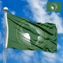 Flagge der Afrikanischen Union Flagge der Afrikanischen Union