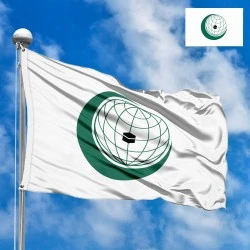 Flagge der Organisation für Islamische Zusammenarbeit