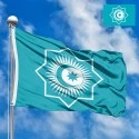Flag of the Organization of Turkic States Flag of the Organization of Turkic States
