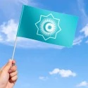 Flag of the Organization of Turkic States Flag of the Organization of Turkic States