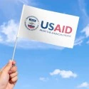 USAID flag USAID flag