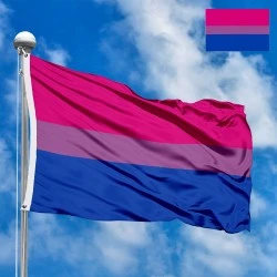 Bisexuelle Flagge