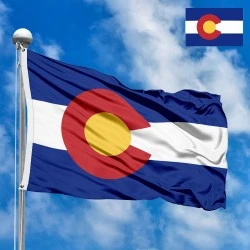 Flagge von Colorado (US-Bundesstaat)