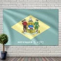 Flag of Delaware (US state) Flag of Delaware (US state)