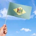 Flag of Delaware (US state) Flag of Delaware (US state)