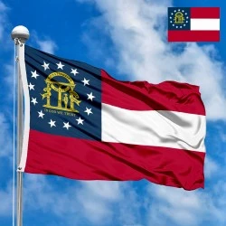 Flag of Georgia (US state)