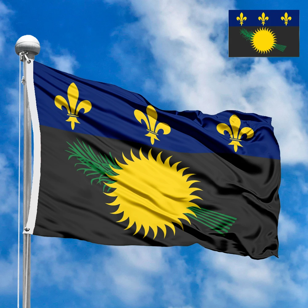 Flag of Guadeloupe (unofficial)