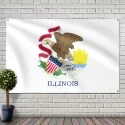 Flag of Illinois (US state) Flag of Illinois (US state)