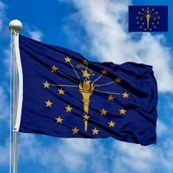 Flag of Indiana (US state)