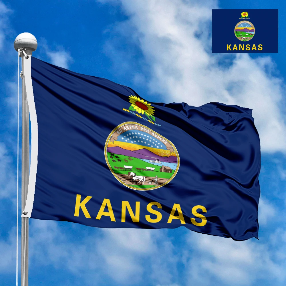 Flag of Kansas (US state)