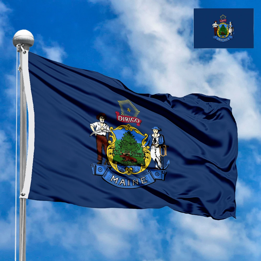 Flag of Maine (US state)