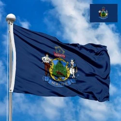 Flag of Maine (US state)