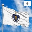 Flag of Massachusetts (US state) Flag of Massachusetts (US state)