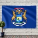 Flag of Michigan (US state) Flag of Michigan (US state)