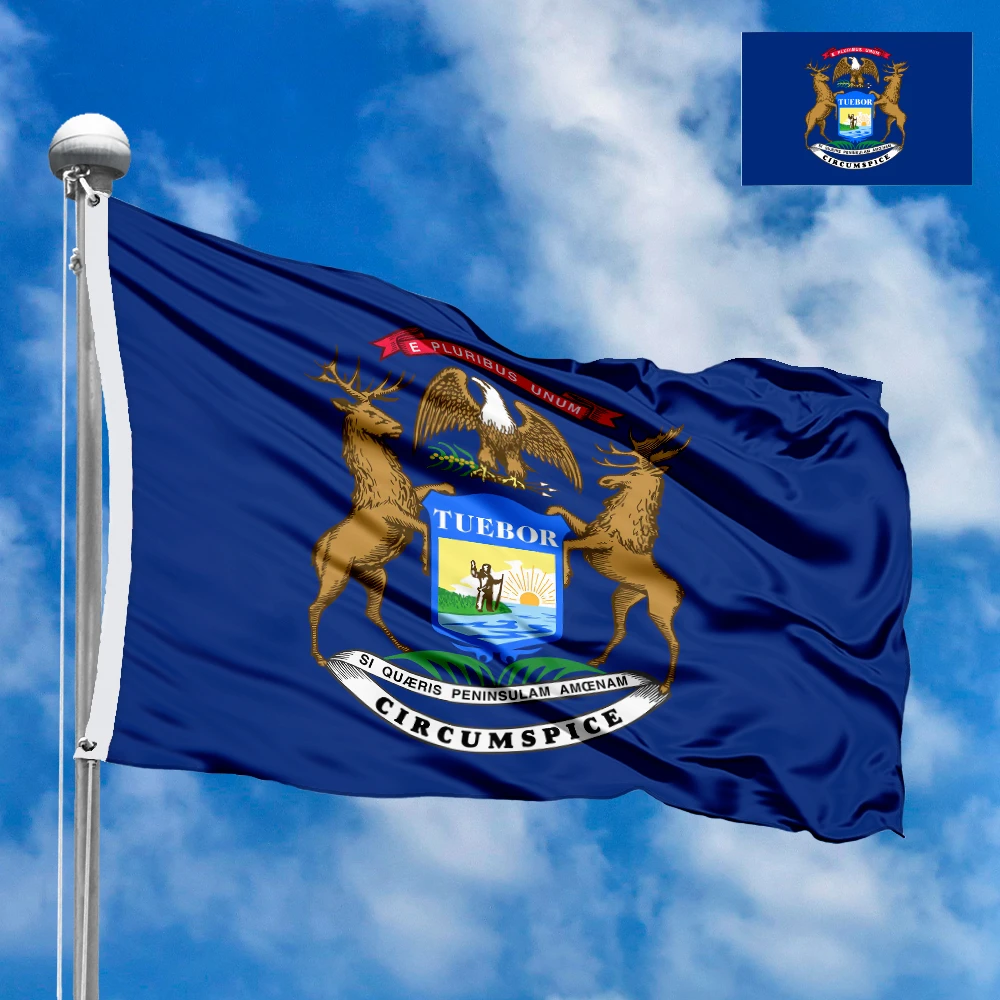Flag of Michigan (US state)