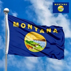 Flagge von Montana (US-Bundesstaat)