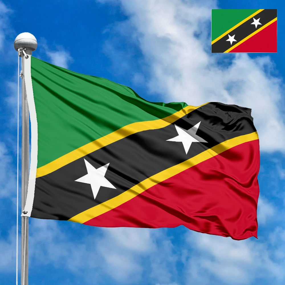 Drapeau de Saint-Kitts-et-Nevis