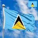 Flag of Saint Lucia