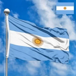 Flagge Argentiniens