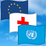 Flaggen internationaler Organisationen