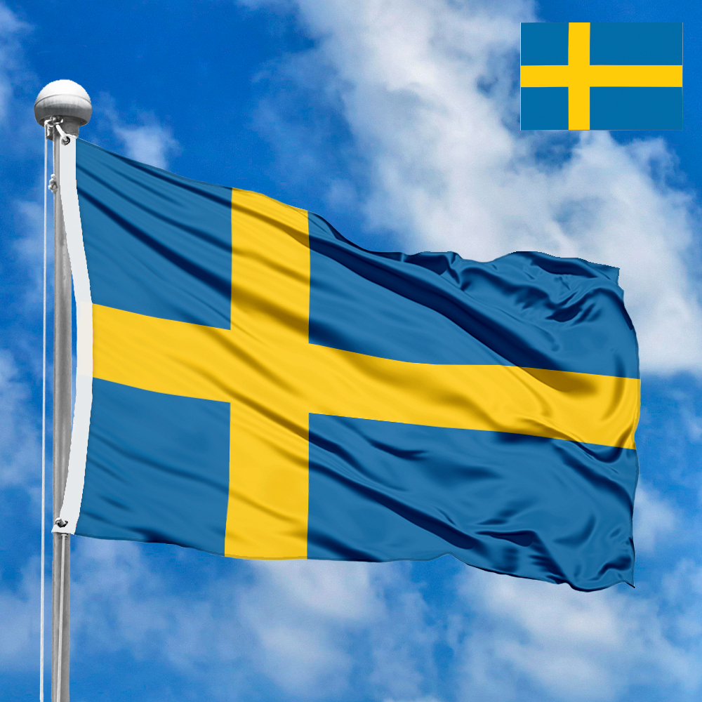 Die Flagge Von Schweden